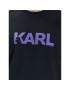KARL LAGERFELD Тишърт Logo 230M2211 Черен Regular Fit - Pepit.bg