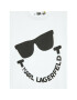 KARL LAGERFELD Тишърт SMILEY WORLD Z25344 S Бял Regular Fit - Pepit.bg