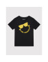 KARL LAGERFELD Тишърт SMILEY WORLD Z25344 S Черен Regular Fit - Pepit.bg