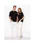 KARL LAGERFELD Тишърт Unisex 225W1781 Черен Regular Fit - Pepit.bg