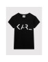 KARL LAGERFELD Тишърт Z15320 D Черен Regular Fit - Pepit.bg