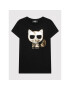 KARL LAGERFELD Тишърт Z15358 S Черен Regular Fit - Pepit.bg
