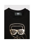 KARL LAGERFELD Тишърт Z15359 S Черен Regular Fit - Pepit.bg