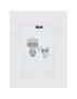 KARL LAGERFELD Тишърт Z15361 M Бял Regular Fit - Pepit.bg