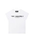 Karl Lagerfeld Kids Тишърт Z15415 S Бял Regular Fit - Pepit.bg
