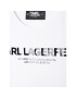 Karl Lagerfeld Kids Тишърт Z15415 S Бял Regular Fit - Pepit.bg