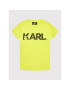 KARL LAGERFELD Тишърт Z25358 D Зелен Regular Fit - Pepit.bg