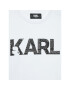 KARL LAGERFELD Тишърт Z25358 M Бял Regular Fit - Pepit.bg