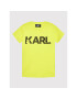 KARL LAGERFELD Тишърт Z25358 M Зелен Regular Fit - Pepit.bg