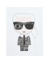 KARL LAGERFELD Тишърт Z25370 D Бял Regular Fit - Pepit.bg