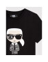 KARL LAGERFELD Тишърт Z25370 M Черен Regular Fit - Pepit.bg