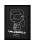Karl Lagerfeld Kids Тишърт Z25394 S Черен Regular Fit - Pepit.bg
