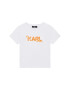 Karl Lagerfeld Kids Тишърт Z25397 M Бял Regular Fit - Pepit.bg
