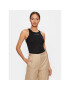 KARL LAGERFELD топ 231W1725 Черен Regular Fit - Pepit.bg