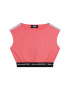 Karl Lagerfeld Kids топ Z15410 D Червен Regular Fit - Pepit.bg