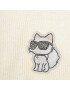 KARL LAGERFELD Зимен шал 236W3302 Бял - Pepit.bg