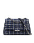 Kate Spade Дамска чанта Carlyle Tweed Fabric K5442 Тъмносин - Pepit.bg