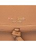 Kate Spade Дамска чанта Knott Pebbled Leather Flap Cro K6830 Кафяв - Pepit.bg