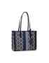 Kate Spade Дамска чанта Market Stripe Medium Tote PXRUB271 Тъмносин - Pepit.bg