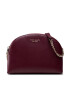 Kate Spade Дамска чанта Spencer Double-Zip Dome Crossbody K4562 Бордо - Pepit.bg