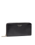 Kate Spade Голям дамски портфейл Zip Around Continental Wallet PWR00281 Черен - Pepit.bg