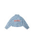 Kenzo Kids Дънково яке K15638 S Син Regular Fit - Pepit.bg