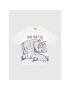Kenzo Kids Тишърт K25648 M Бял Regular Fit - Pepit.bg