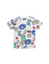 Kenzo Kids Тишърт K25784 S Бял Regular Fit - Pepit.bg