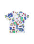 Kenzo Kids Тишърт K25784 S Бял Regular Fit - Pepit.bg