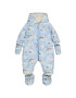 Kenzo Kids Зимен детски гащеризон K96006 Син Regular Fit - Pepit.bg