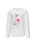 Kids ONLY Блуза 15306814 Бял Relaxed Fit - Pepit.bg