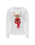 Kids ONLY Блуза Xmas 15280278 Бял Regular Fit - Pepit.bg