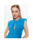 Kontatto Коктейлна рокля NO1006 Син Slim Fit - Pepit.bg