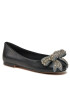 Kurt Geiger Балеринки Bow 621300109 Черен - Pepit.bg