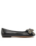 Kurt Geiger Балеринки Bow 621300109 Черен - Pepit.bg