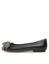 Kurt Geiger Балеринки Bow 621300109 Черен - Pepit.bg
