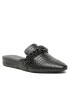 Kurt Geiger Чехли Chelsea Mule Drench 8488000109 Черен - Pepit.bg