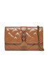 Kurt Geiger Дамска чанта 690-Hampton Wallet On Chain 9961348309 Кафяв - Pepit.bg