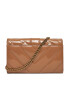 Kurt Geiger Дамска чанта 690-Hampton Wallet On Chain 9961348309 Кафяв - Pepit.bg