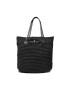 Kurt Geiger Дамска чанта Chelsea Raffia Tote 4104693999 Черен - Pepit.bg