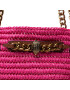 Kurt Geiger Дамска чанта Chelsea Sm Raffia Tote 7387798999 Розов - Pepit.bg