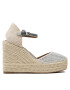 Kurt Geiger Еспадрили Mandy Espadrille Wedge 9798910609 Бял - Pepit.bg