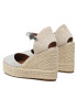 Kurt Geiger Еспадрили Mandy Espadrille Wedge 9798910609 Бял - Pepit.bg