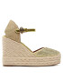 Kurt Geiger Еспадрили Mandy Espadrille Wedge 9798993609 Жълт - Pepit.bg