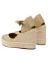 Kurt Geiger Еспадрили Mandy Espadrille Wedge 9798993609 Жълт - Pepit.bg