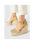 Kurt Geiger Еспадрили Mandy Espadrille Wedge 9798993609 Жълт - Pepit.bg