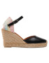 Kurt Geiger Еспадрили Monty Rainbow 7412400109 Черен - Pepit.bg