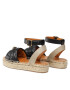 Kurt Geiger Еспадрили Morella Eagle Sandal 8879600109 Черен - Pepit.bg