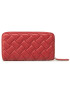 Kurt Geiger Голям дамски портфейл Zip Around Wallet Eagle 1803051109 Червен - Pepit.bg