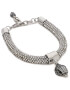 Kurt Geiger Гривна Crystal Rope Bracelet 9636863999 Сребрист - Pepit.bg